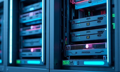 NVIDIA serverová místnost